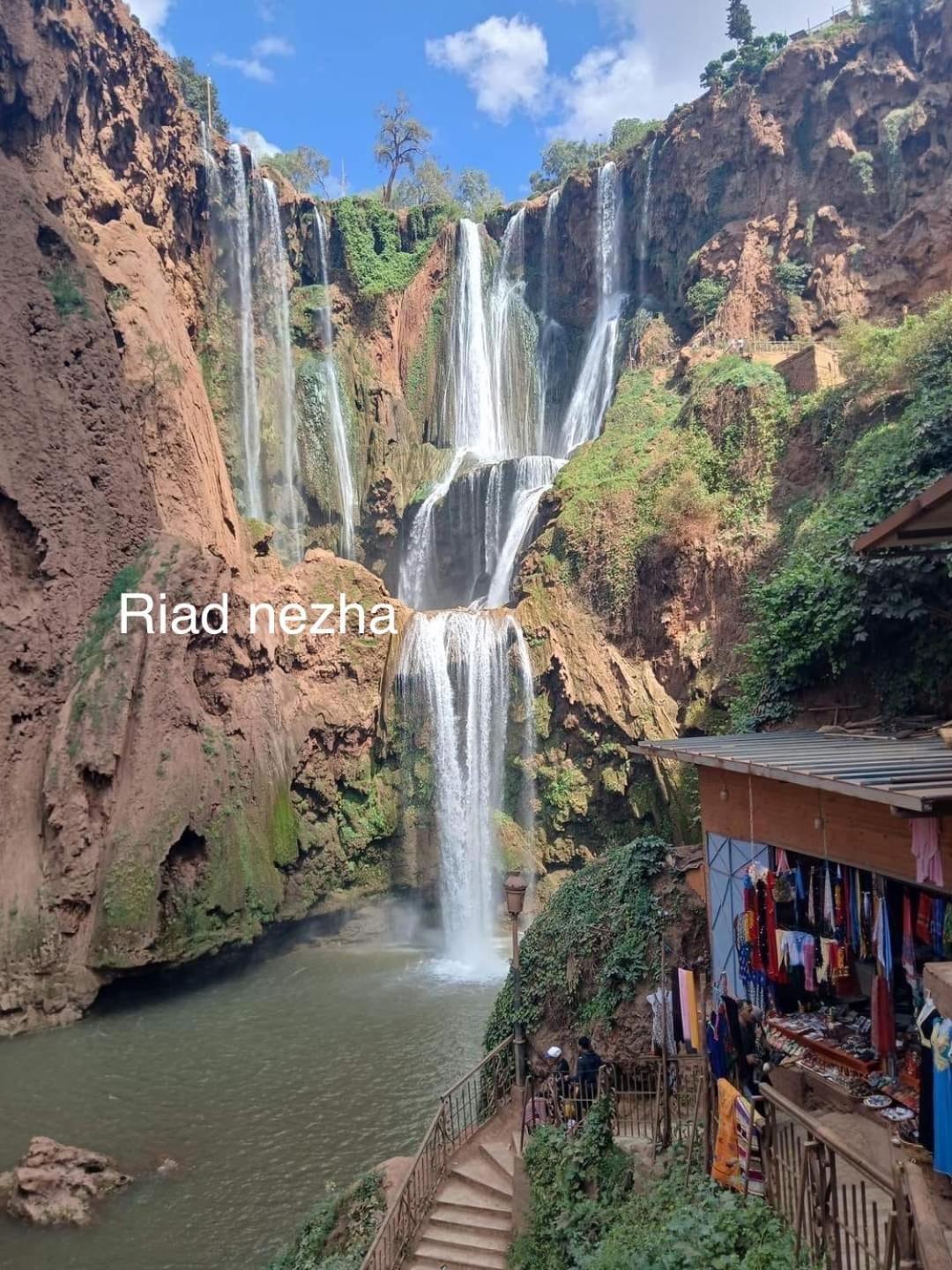 Riad Nezha Avec Jacuzzi Et 3 Piscines Au Coeur De مراكش المظهر الخارجي الصورة
